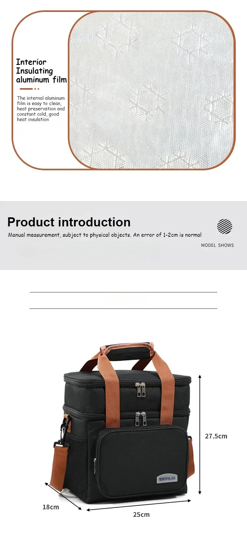 Portable Thermal Lunch Bag