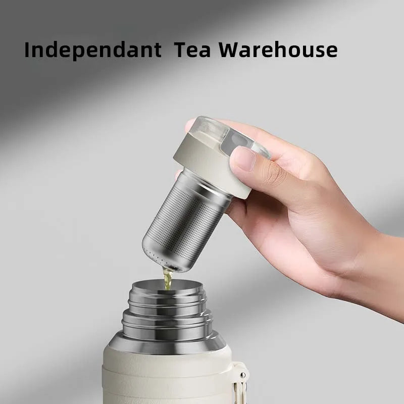 Thermos Bottle with Magnetic Control
