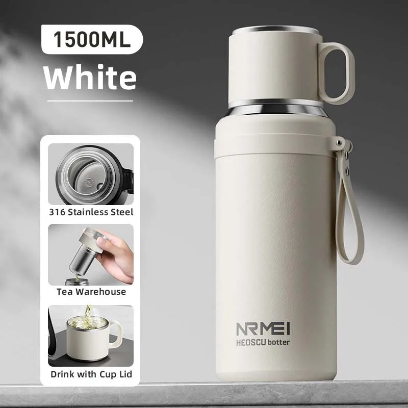 Thermos Bottle with Magnetic Control