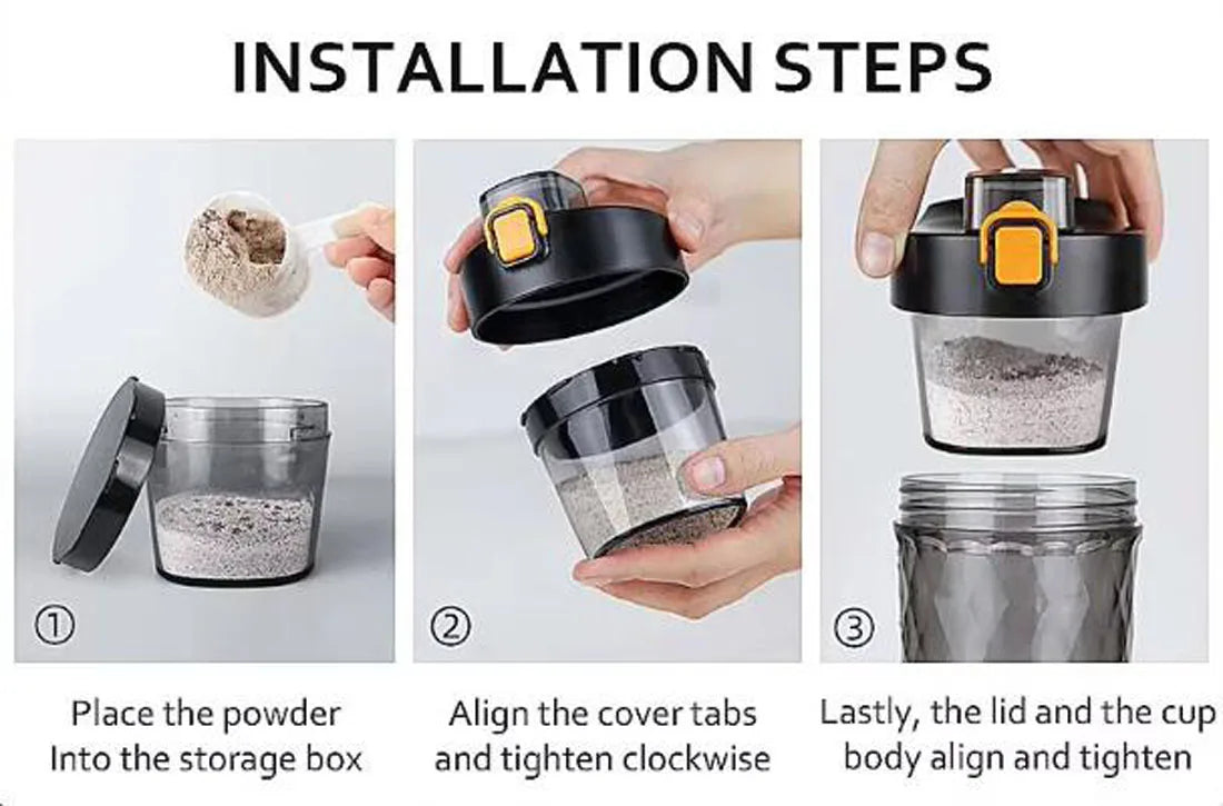Portable Electric Shaker Bottle