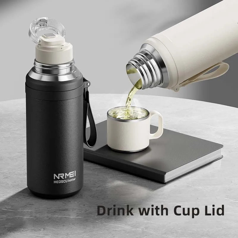 Thermos Bottle with Magnetic Control