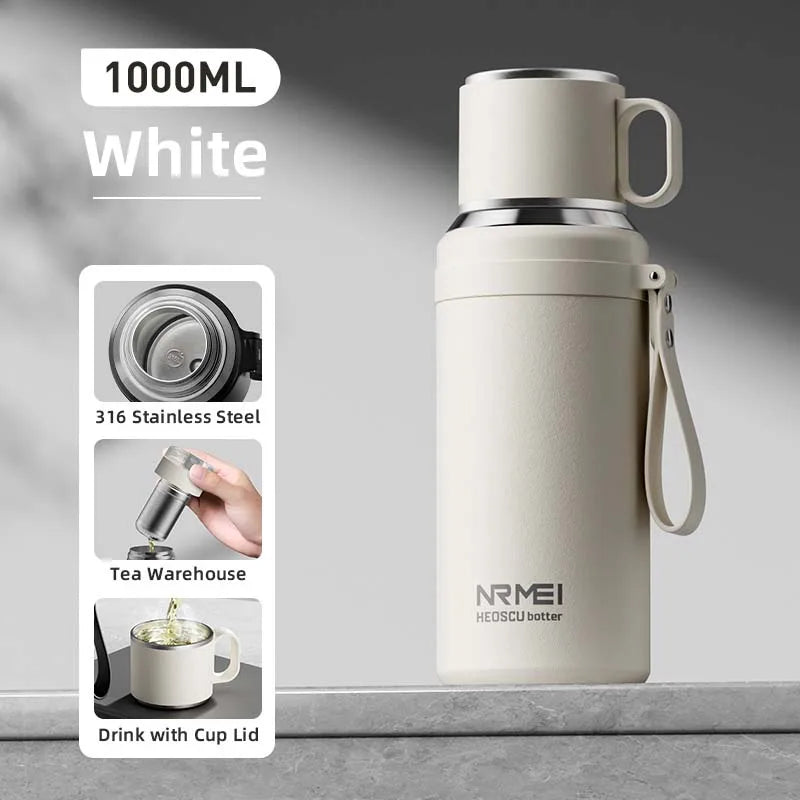 Thermos Bottle with Magnetic Control