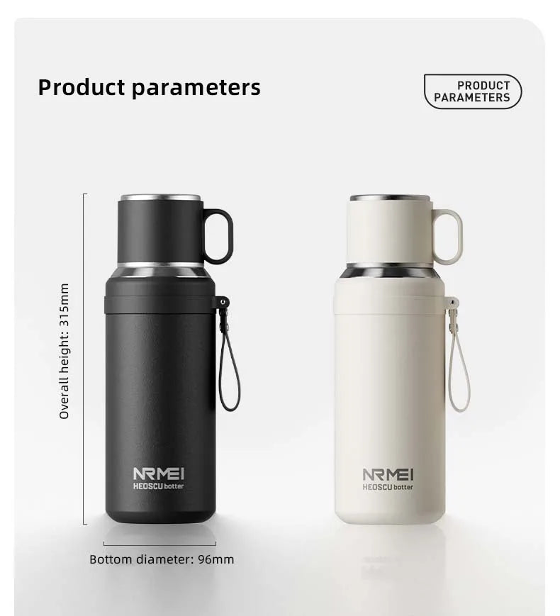 Thermos Bottle with Magnetic Control