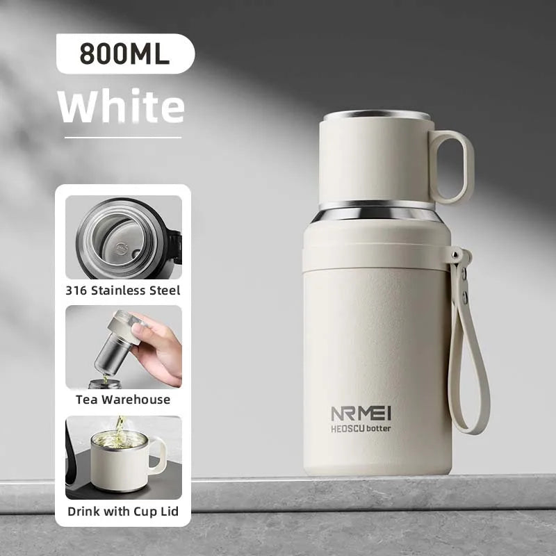 Thermos Bottle with Magnetic Control